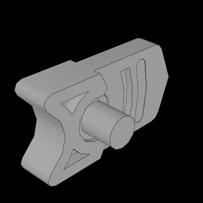 Cò súng đồ chơi tương thích Lego (15392.dat) tự in 3D