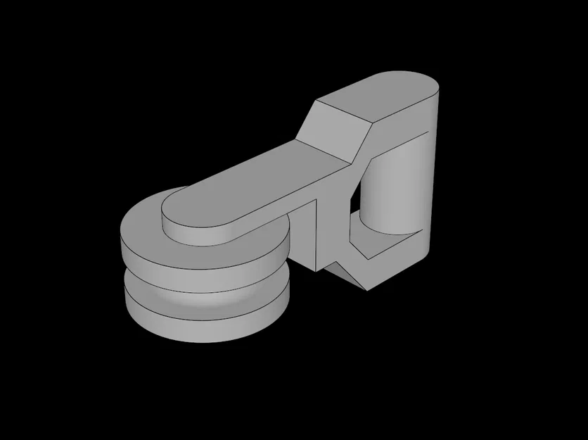 Tay Cầm Ròng Rọc Cho Minifig Lego Tương Thích In 3D - Image 1