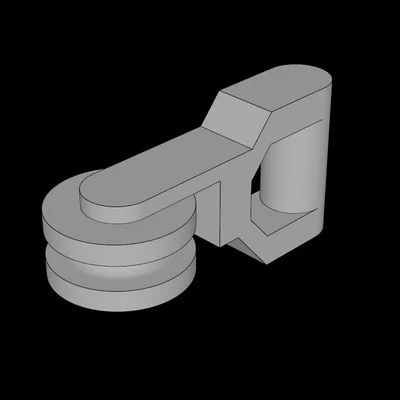 Tay Cầm Ròng Rọc Cho Minifig Lego Tương Thích In 3D