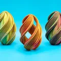 Spiral Ribbon Easter Egg 2025 (Trứng Phục Sinh Dạng Ruy Băng Xoắn) - Thumbnail 1