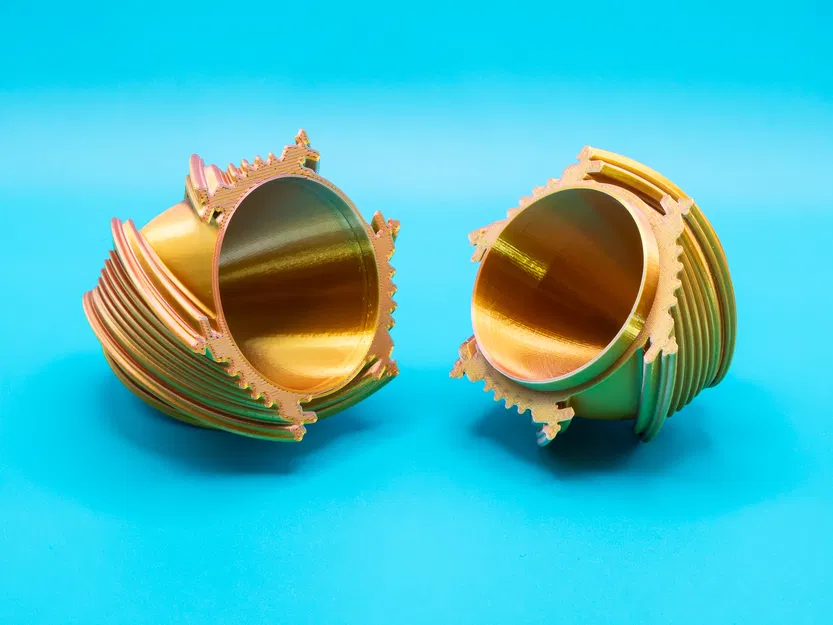 Spiral Ribbon Easter Egg 2025 (Trứng Phục Sinh Dạng Ruy Băng Xoắn) - Image 2