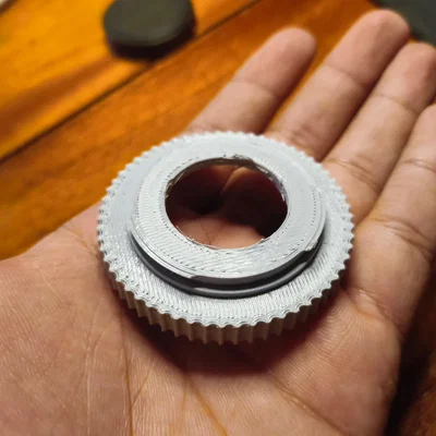 Ngàm chuyển đổi ống kính C-Mount cho máy ảnh MFT (In 3D)