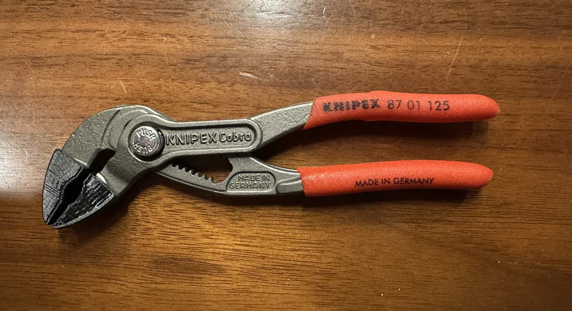 Đệm kẹp mềm (soft jaws) cho kềm Knipex Cobra 125 - Image 1