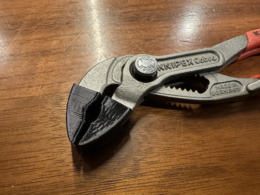 Đệm kẹp mềm (soft jaws) cho kềm Knipex Cobra 125 - Image 2