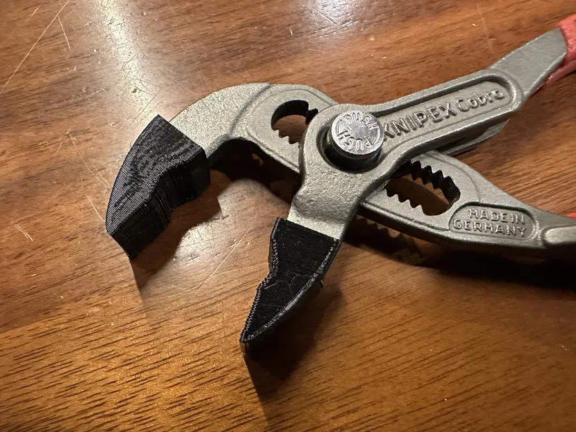 Đệm kẹp mềm (soft jaws) cho kềm Knipex Cobra 125 - Image 3