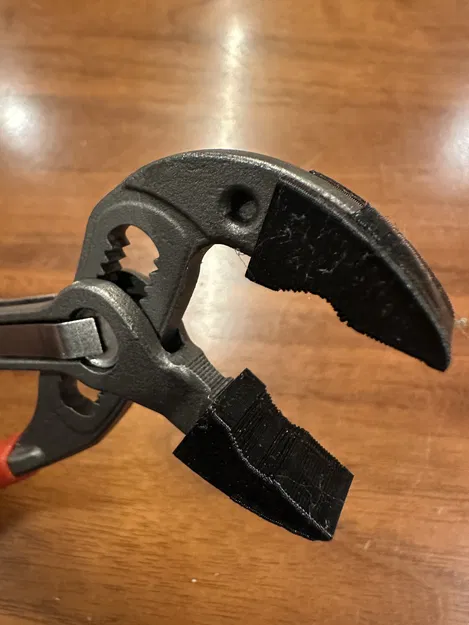 Đệm kẹp mềm (soft jaws) cho kềm Knipex Cobra 125 - Image 4