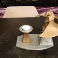 Chân đế nến Goa'uld với tượng thần Horus - Mô hình trang trí 3D độc đáo - Thumbnail 5