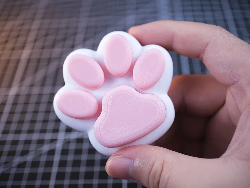 Đồ chơi Clicker Chân Mèo Dễ Thương - Không Cần Switch Bàn Phím - Image 3