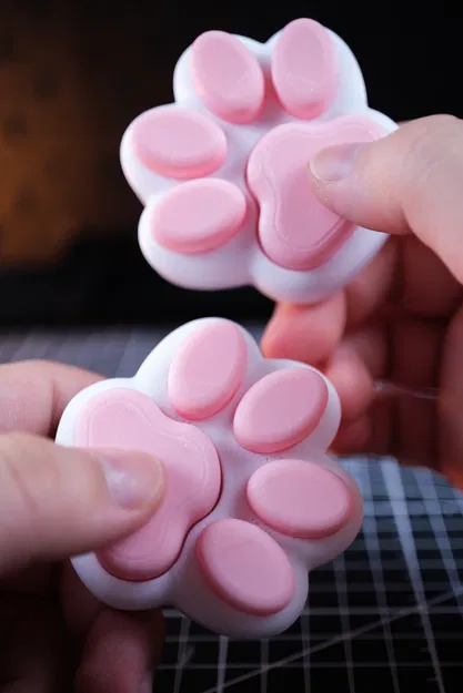 Đồ chơi Clicker Chân Mèo Dễ Thương - Không Cần Switch Bàn Phím - Image 5