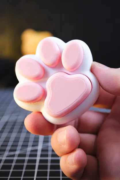 Đồ chơi Clicker Chân Mèo Dễ Thương - Không Cần Switch Bàn Phím - Image 6