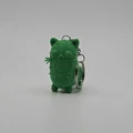 Móc khóa Mèo Dưa Chuột (Pickle Cat Keychain) - Thumbnail 1