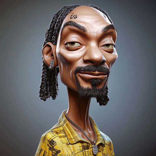 Mô hình 3D Snoop Dogg - Biểu tượng Hip-hop cho người sưu tầm - Image 1
