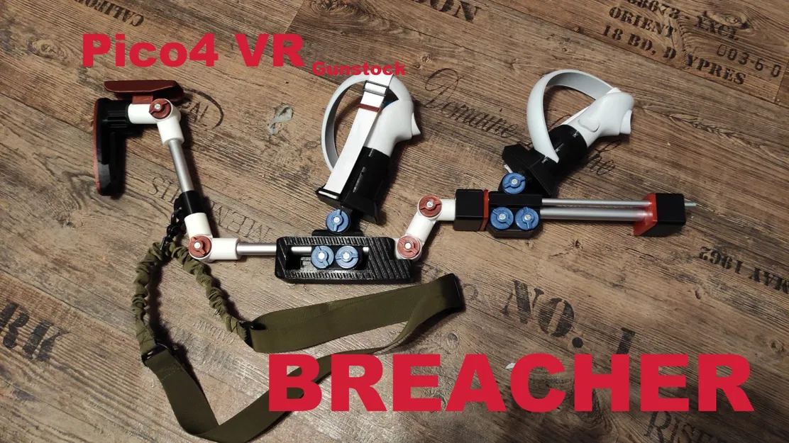Gunstock từ tính "BREACHER" cho Pico 4 VR - Image 1