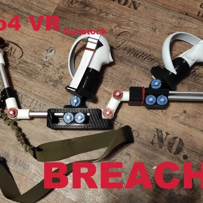 Gunstock từ tính "BREACHER" cho Pico 4 VR