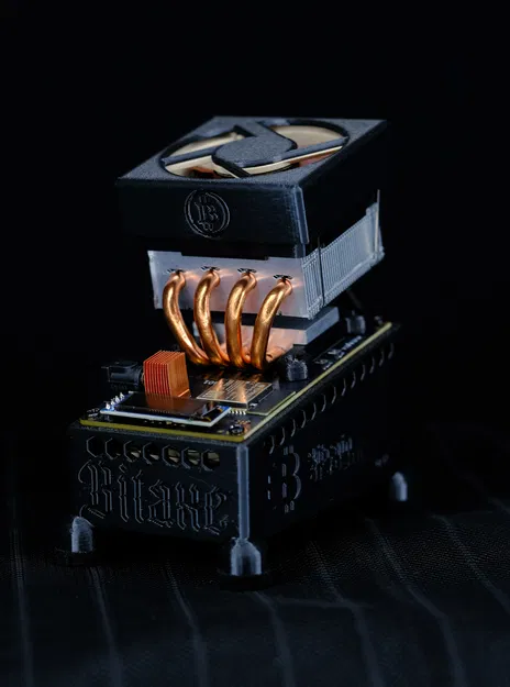 Giá đỡ 52PI low-profile plus dành cho Bitaxe - Image 3