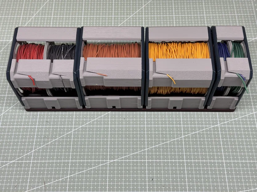 Kệ Đỡ Cuộn Dây Cáp Tương Thích Gridfinity - Image 6