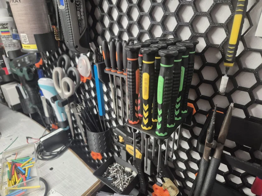 Giá treo tua vít cho Honeycomb Storage Wall (HSW) - Image 2