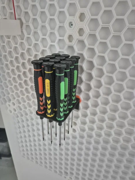 Giá treo tua vít cho Honeycomb Storage Wall (HSW) - Image 3