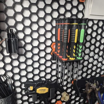Giá treo tua vít cho Honeycomb Storage Wall (HSW)