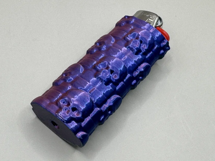 Vỏ Bọc Bật Lửa BIC Wall of Skulls - Thiết Kế Đầu Lâu Độc Đáo - Image 2