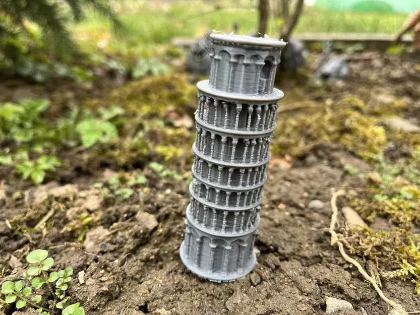 Mô hình Tháp nghiêng Pisa - Image 1