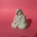 Mẫu in 3D chú chim thiền định xinh xắn - Bird-bird Meditating - Thumbnail 2