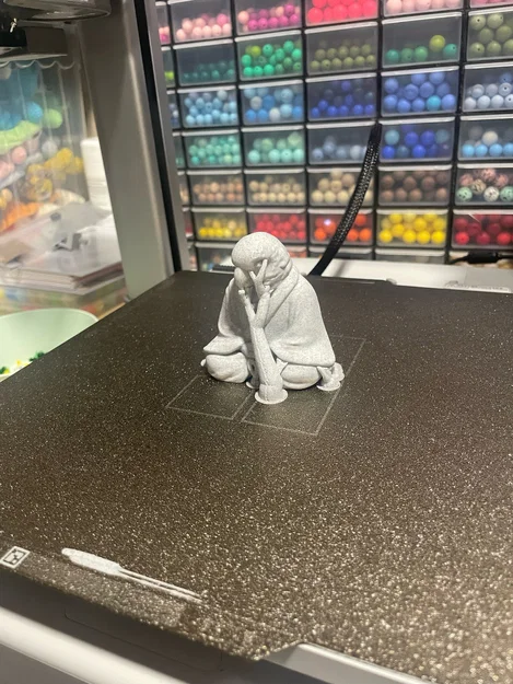 Mẫu in 3D chú chim thiền định xinh xắn - Bird-bird Meditating - Image 3