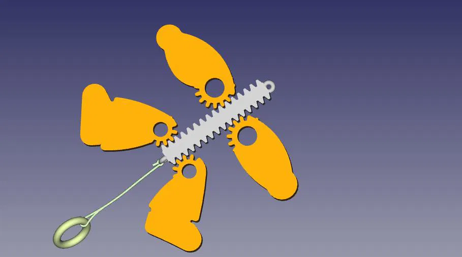 Mô hình chú gấu Hampelmann - Cập nhật 27.03.2025 (Kèm decal lông) - Image 6