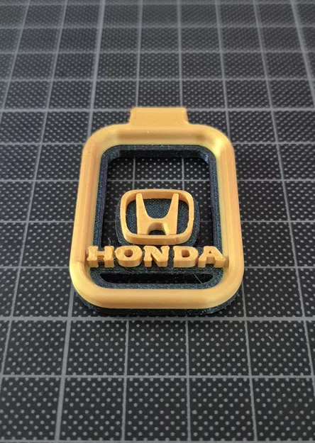 Móc khóa Honda 3D thiết kế logo rỗng sang trọng và tinh tế - Image 1