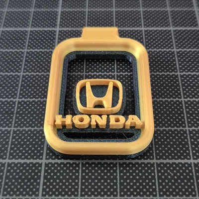 Móc khóa Honda 3D thiết kế logo rỗng sang trọng và tinh tế