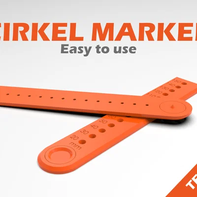 Dụng cụ vẽ hình tròn - CIRKEL MARKER - (Đã kiểm tra)