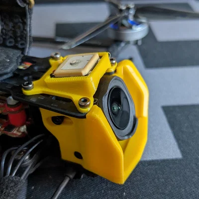 Giá đỡ camera DJI O4 Pro và GPS cho Flywoo Explorer LR4