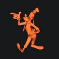 Mô hình 3D nhân vật hoạt hình Goofy độc đáo cho người hâm mộ - Thumbnail 1