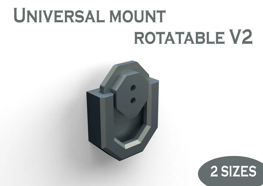 Giá treo đa năng Universal Mount V2 xoay 45 độ - Phụ kiện 3D thông minh - Image 1