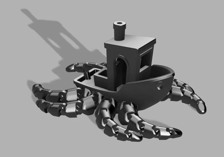 Mô hình Articulated Benchy có khớp nối - Image 2