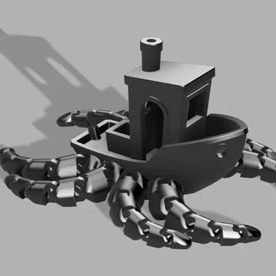 Mô hình Articulated Benchy có khớp nối