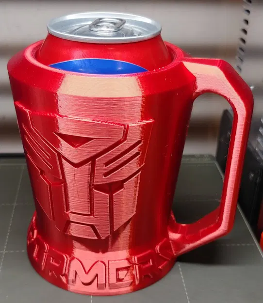 Bộ giữ lạnh lon nước Transformers cho lon nhôm 12oz - Image 1