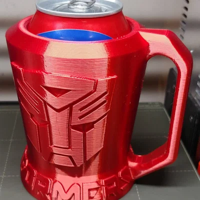 Bộ giữ lạnh lon nước Transformers cho lon nhôm 12oz