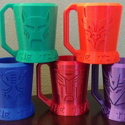 Bộ giữ lạnh lon nước Transformers cho lon nhôm 12oz
