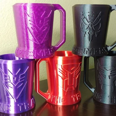 Bộ giữ lạnh lon nước Transformers cho lon nhôm 12oz