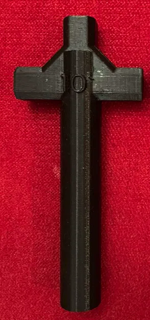 Bộ phận T-part có tay cầm cho ăng-ten Moxon (DL2MAN) - Image 1