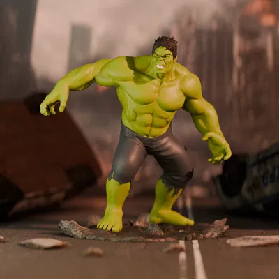 Mô hình sưu tầm Hulk - The Rage Unleashed