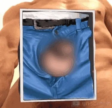 Mô hình 3D quét thực tế nam giới trong quần jeans (NSFW) 1