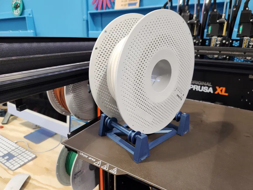 Giá đỡ cuộn nhựa in 3D hoàn toàn - Image 1