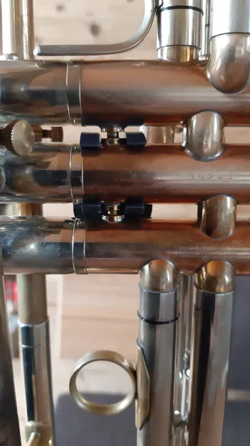 Kẹp Gắn Nút Bấm Flic 2 Cho Kèn Trumpet - Image 4