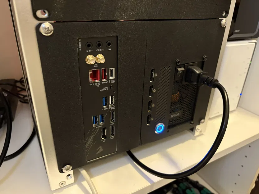 Vỏ Case Mini ITX Unified 10" Rack (4U - Thiết kế Sandwich có hỗ trợ GPU) - Image 1