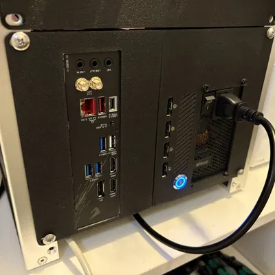 Vỏ Case Mini ITX Unified 10" Rack (4U - Thiết kế Sandwich có hỗ trợ GPU)