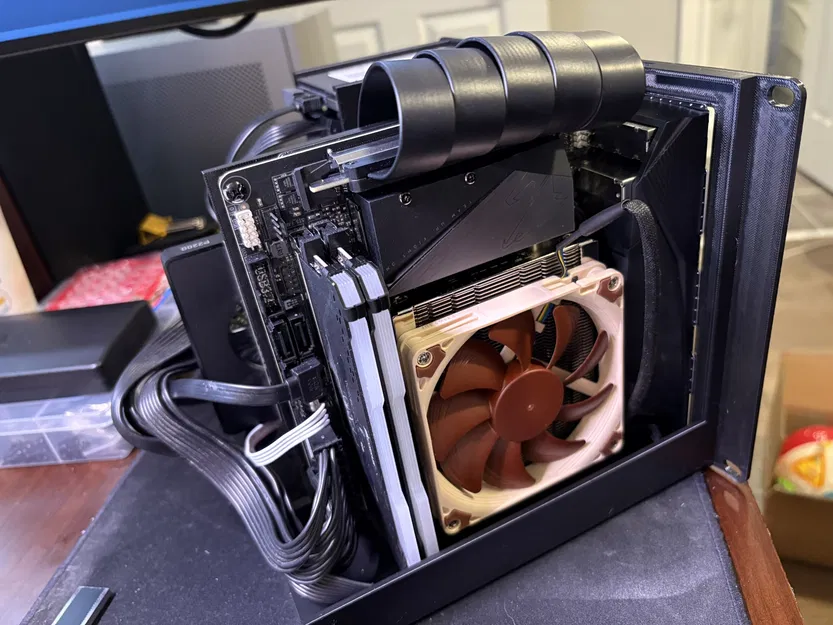 Vỏ Case Mini ITX Unified 10" Rack (4U - Thiết kế Sandwich có hỗ trợ GPU) - Image 3