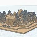 Mô hình ô lục giác rừng (Catan wood tile) 3D tuyệt đẹp - Thumbnail 2