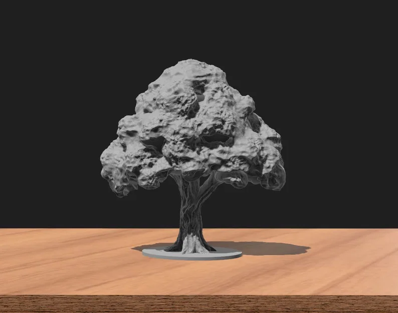 Mô hình cây 3D thu nhỏ (Simple Tree) cho bàn cờ và trang trí - Image 2